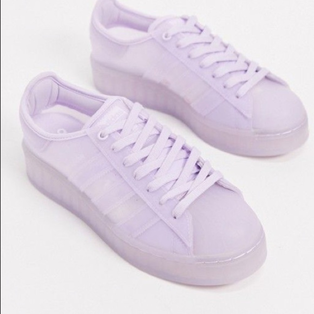 Adidas Original Superstars Purple Tint Sneakers